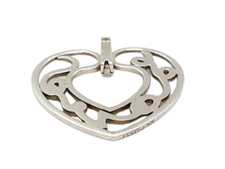 Pendentif REPOSSI "Love" en or blanc et diamants - Castafiore