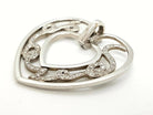 Pendentif REPOSSI "Love" en or blanc et diamants - Castafiore