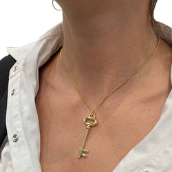 Pendentif Tiffany&Co., "Tiffany Keys", or jaune - Castafiore