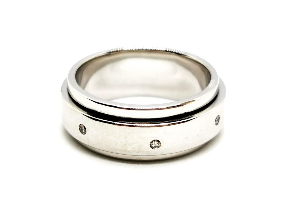 Piaget Bague Alliance Possession Or blanc Diamant - Castafiore