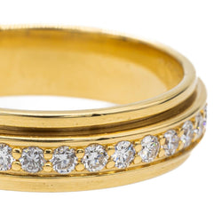 Piaget Bague Alliance Possession Or jaune Diamant - Castafiore
