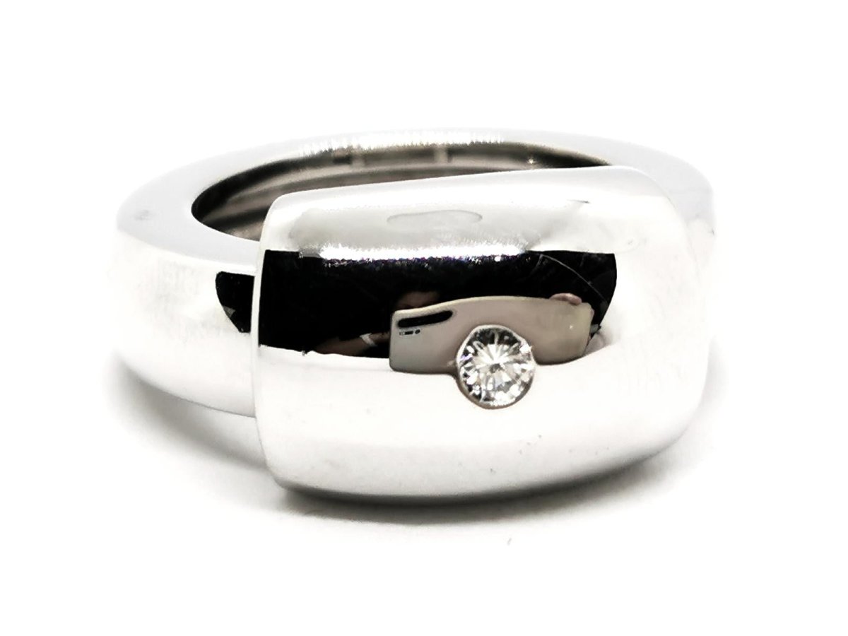 Piaget Bague Dancer Or blanc Diamant - Castafiore