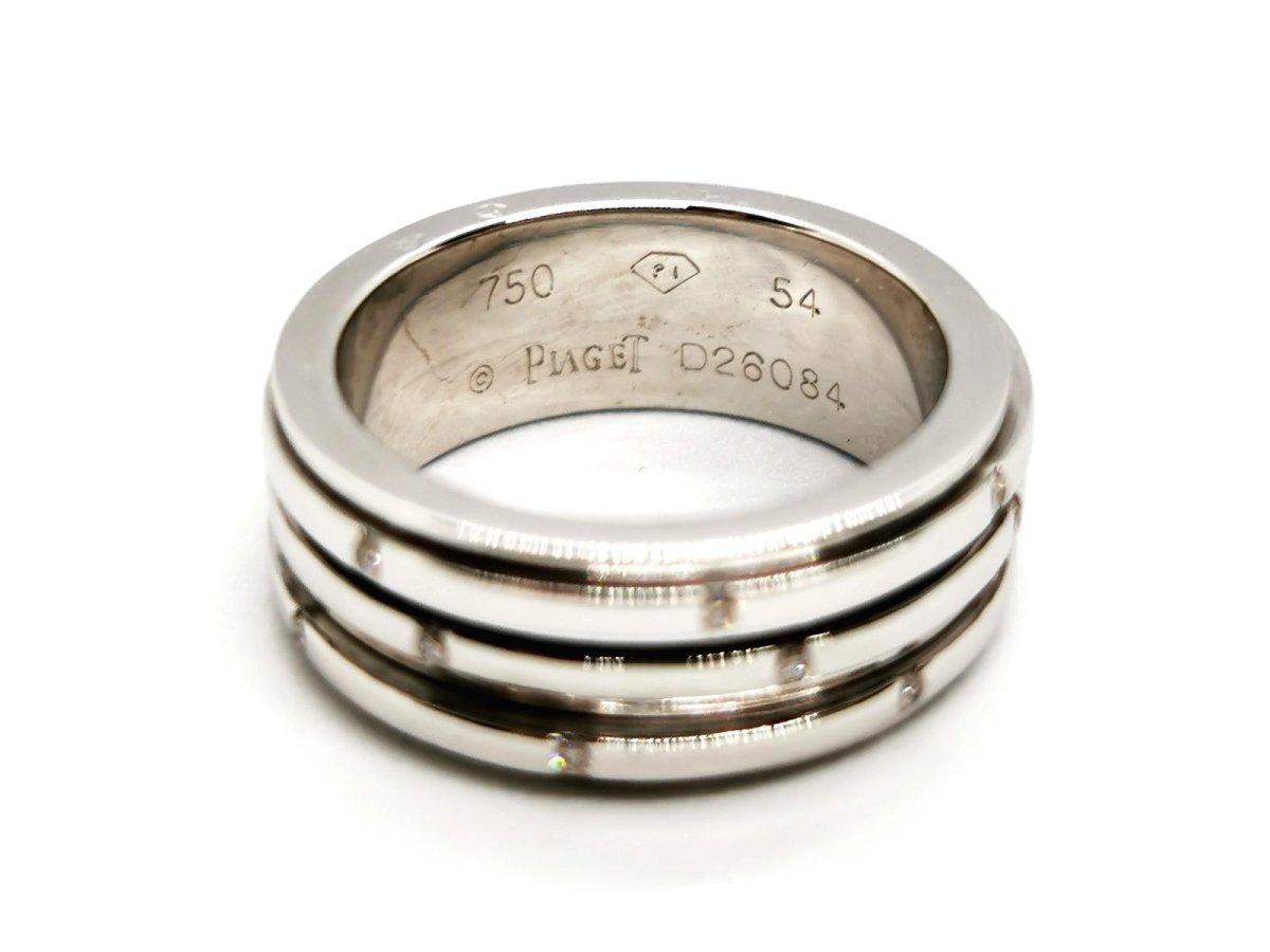 Piaget Bague Possession Or blanc Diamant - Castafiore