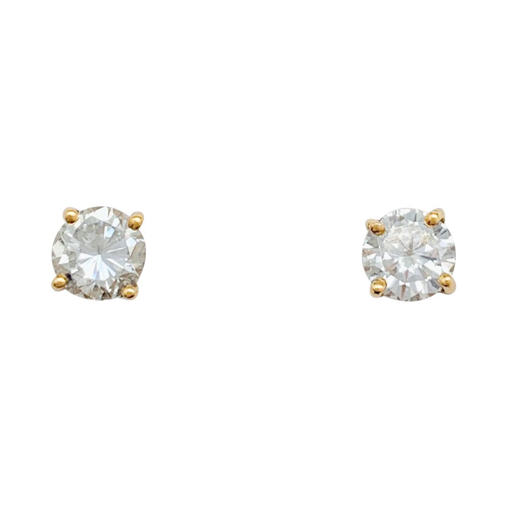 Puces d'oreilles diamants - Castafiore