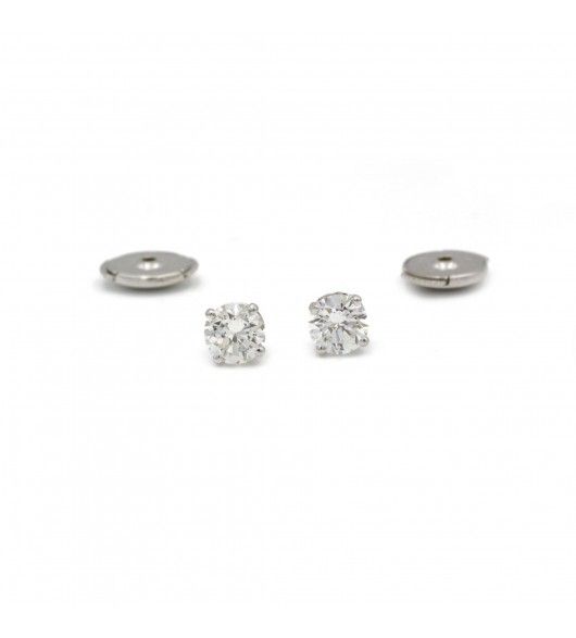 Puces d'oreilles - Or & Diamants - Castafiore