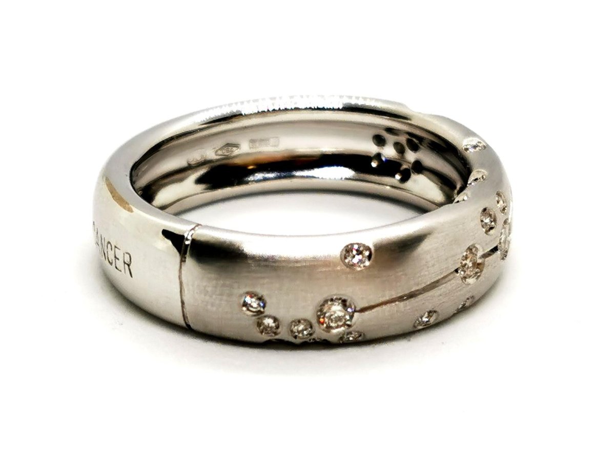 Repossi Bague Astrale Or blanc Diamant - Castafiore