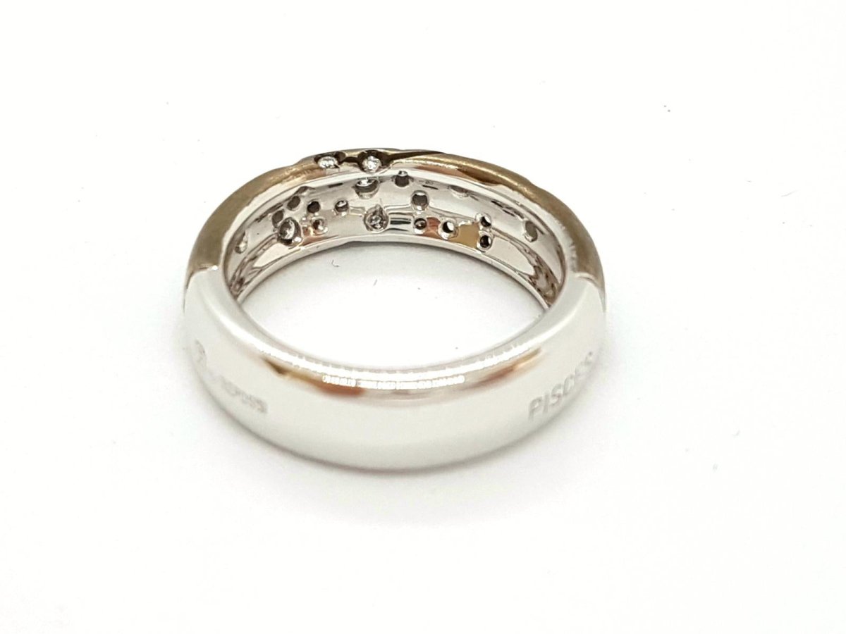 Repossi Bague Astrale Or noir Diamant - Castafiore