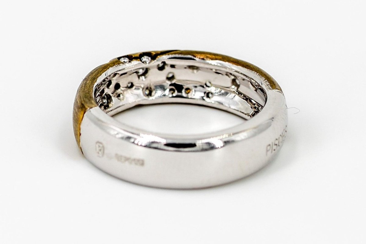 Repossi Bague Astrale Or noir Diamant - Castafiore