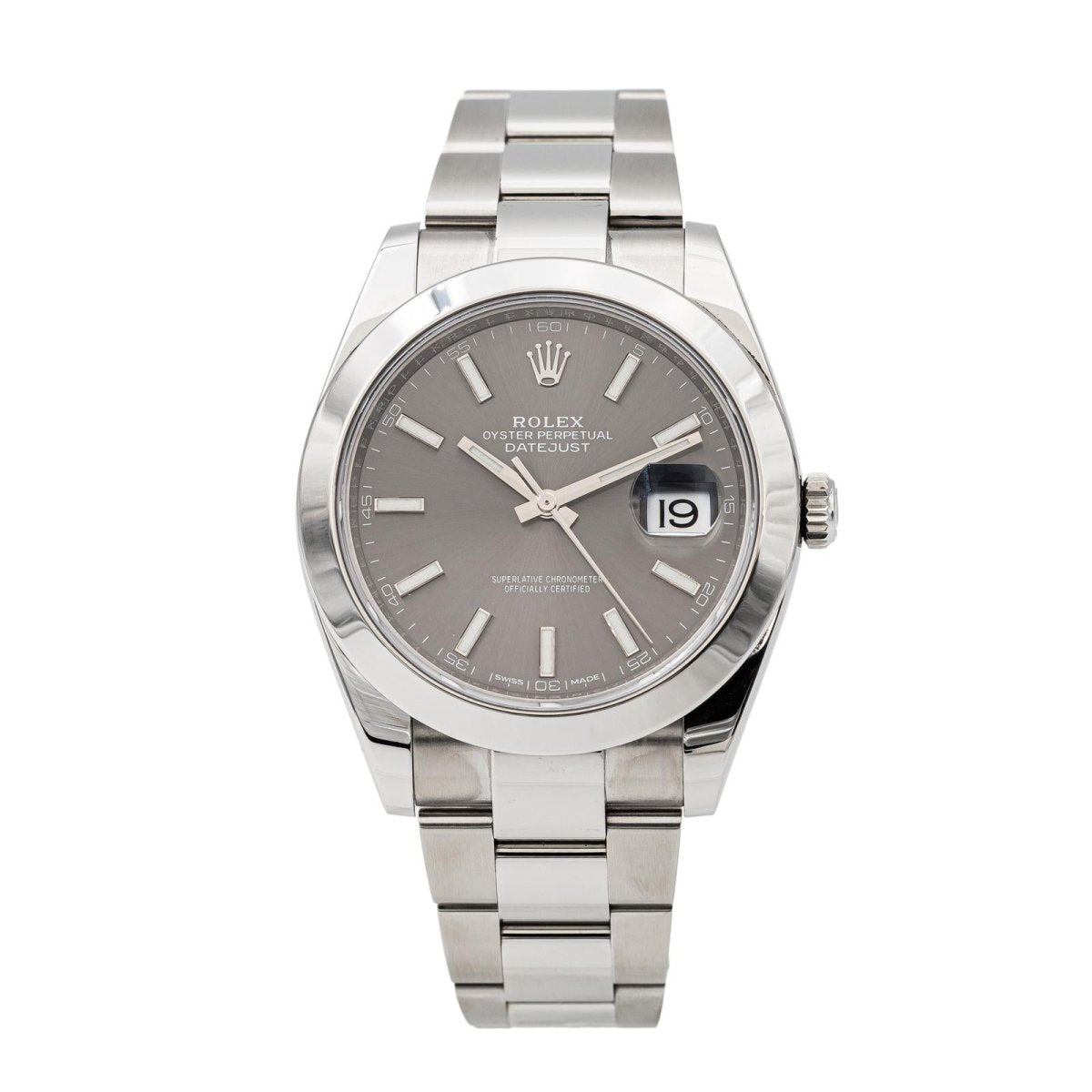 Rolex Montre Datejust Acier - Castafiore