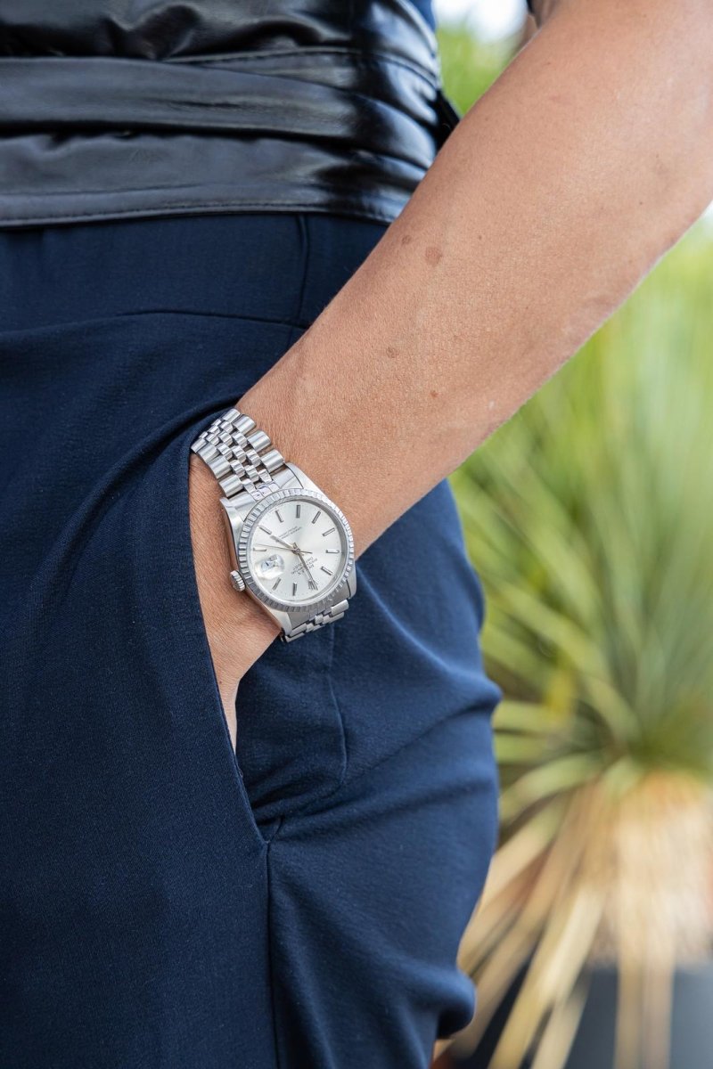 Rolex Montre Datejust Acier - Castafiore