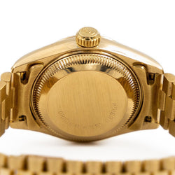 Rolex Montre Oyster Perpetual Date Juste Or jaune Diamant - Castafiore