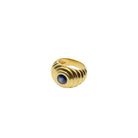 Sapphire gold ring - Castafiore