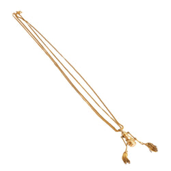 Sautoir en or jaune retenant deux pompons - Castafiore