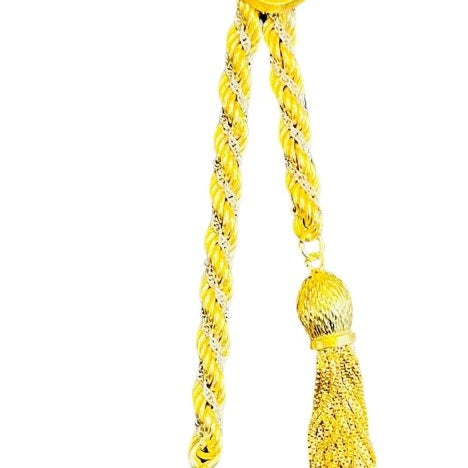 Sautoir maille corde en or jaune - Castafiore