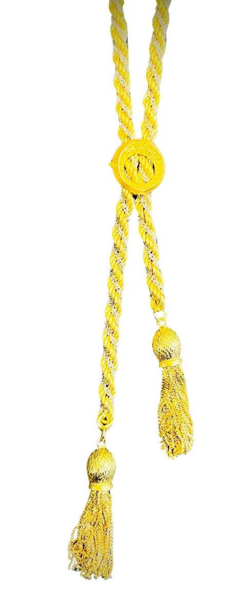 Sautoir maille corde en or jaune - Castafiore