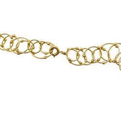 Sautoir maille jaseron or jaune - Castafiore