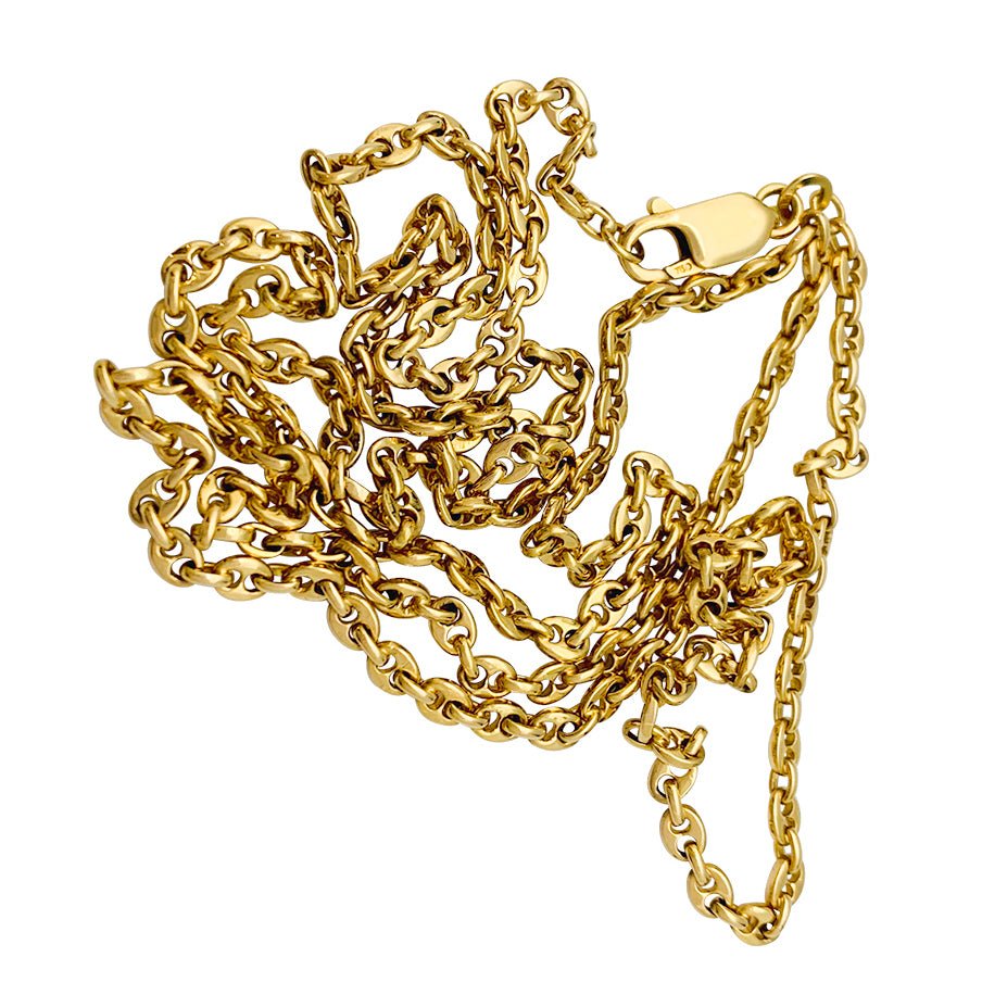 Sautoir or jaune, grains de café - Castafiore