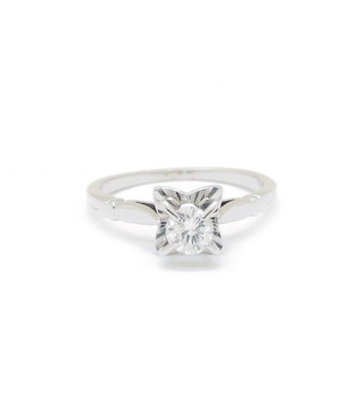 Solitaire - 0.35 carat - Castafiore