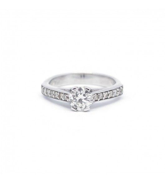 Solitaire - 0.52 carat F VVS2 - Castafiore