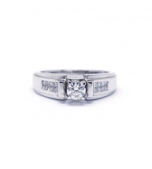 Solitaire - Diamant de 0.30 carat - Castafiore