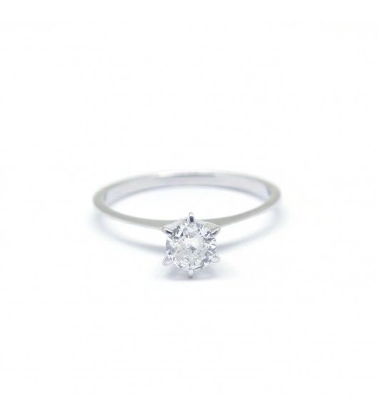 Solitaire - Diamant de 0.48 carat - Castafiore