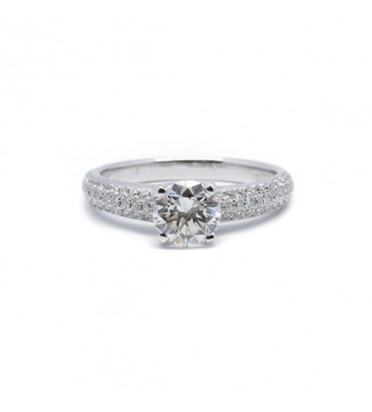 Solitaire - Diamant De 0.94 Carat - Castafiore