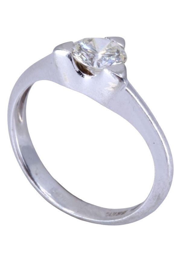 Solitaire Diamant en or blanc - Castafiore