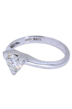 Solitaire Diamant en or blanc - Castafiore