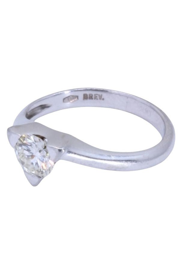 Solitaire Diamant en or blanc - Castafiore
