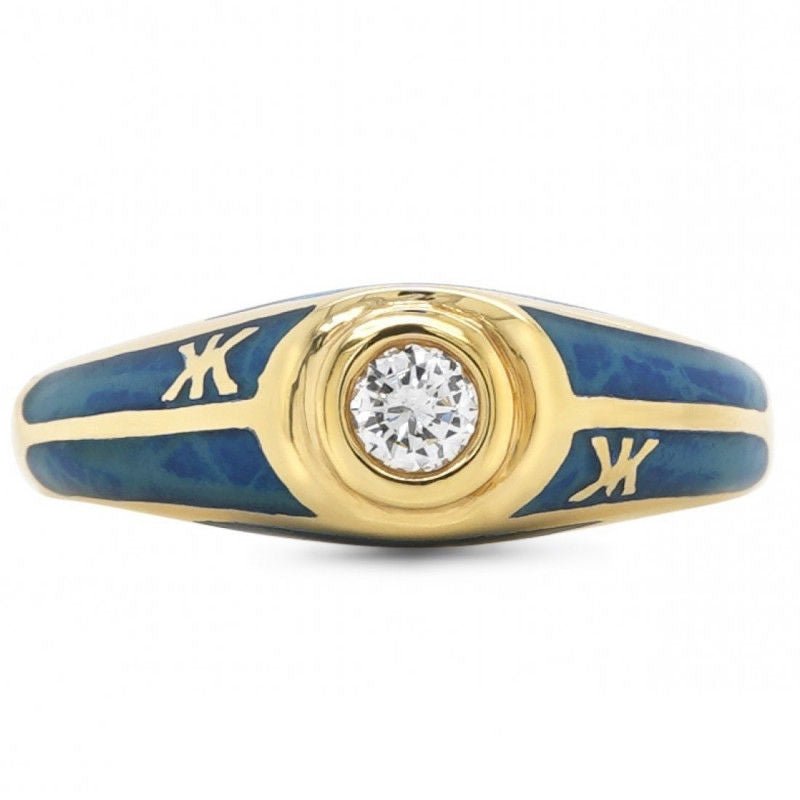 Solitaire Korloff or jaune diamants - Castafiore