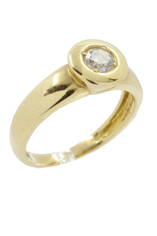 SOLITAIRE MODERNE DIAMANT 0.30 CARAT - Castafiore