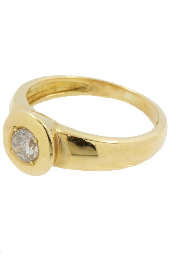 SOLITAIRE MODERNE DIAMANT 0.30 CARAT - Castafiore