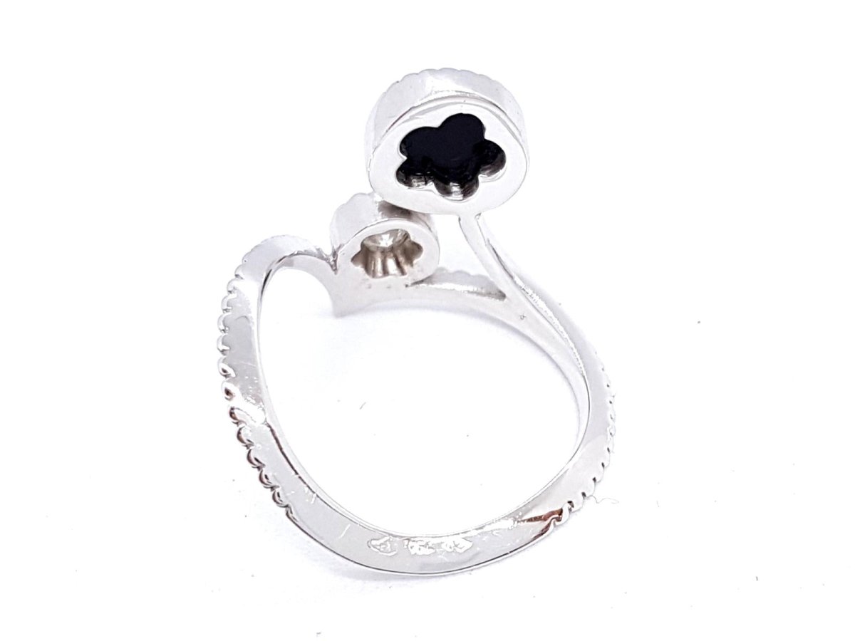 Susie Otero Bague Or blanc Diamant - Castafiore