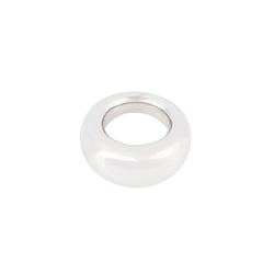 Une bague jonc or gris signée de la Maison Chaumet modèle Anneau - Castafiore