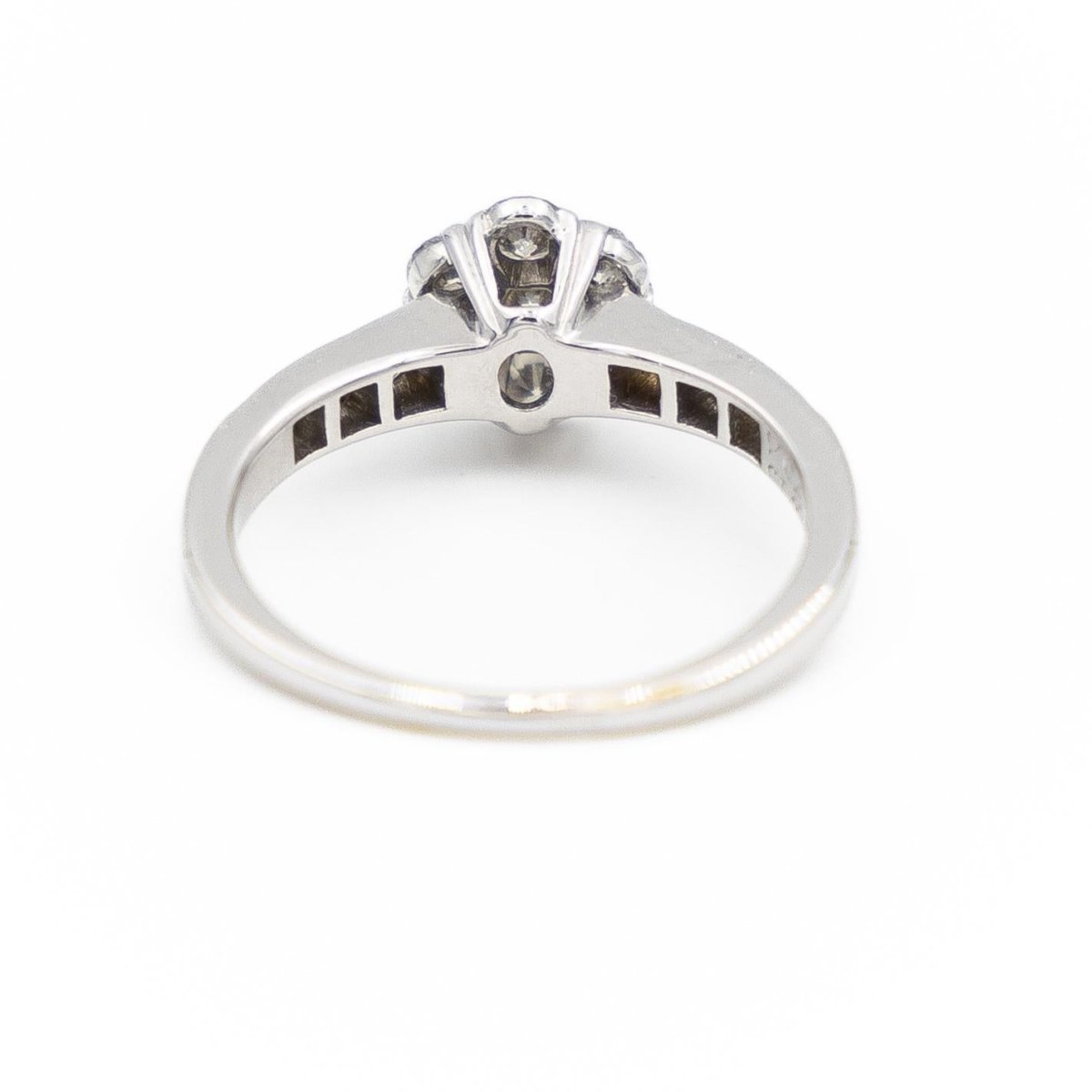 Van Cleef & Arpels Bague Fleurette Or blanc Diamant - Castafiore