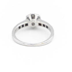 Van Cleef & Arpels Bague Fleurette Or blanc Diamant - Castafiore